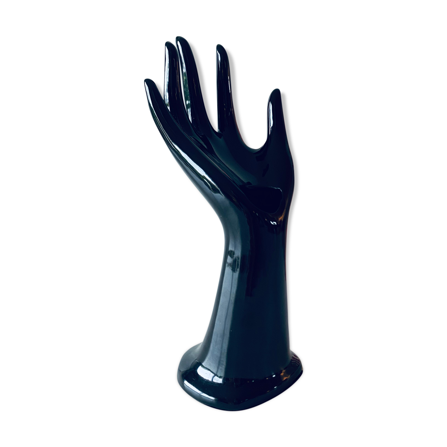 Hand vase and ceramic jewelry holder