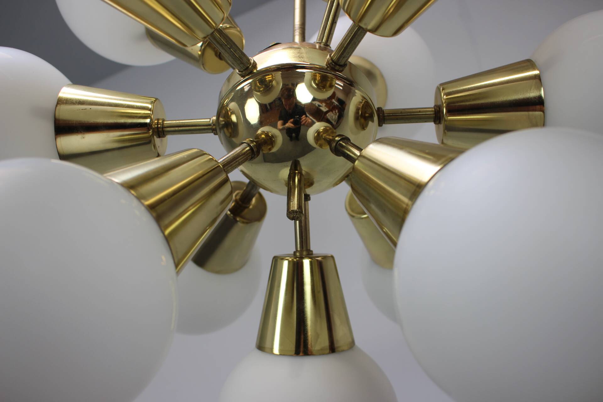 Space Age Candlestick Sputnik by Kamenicky Senov, 1970s