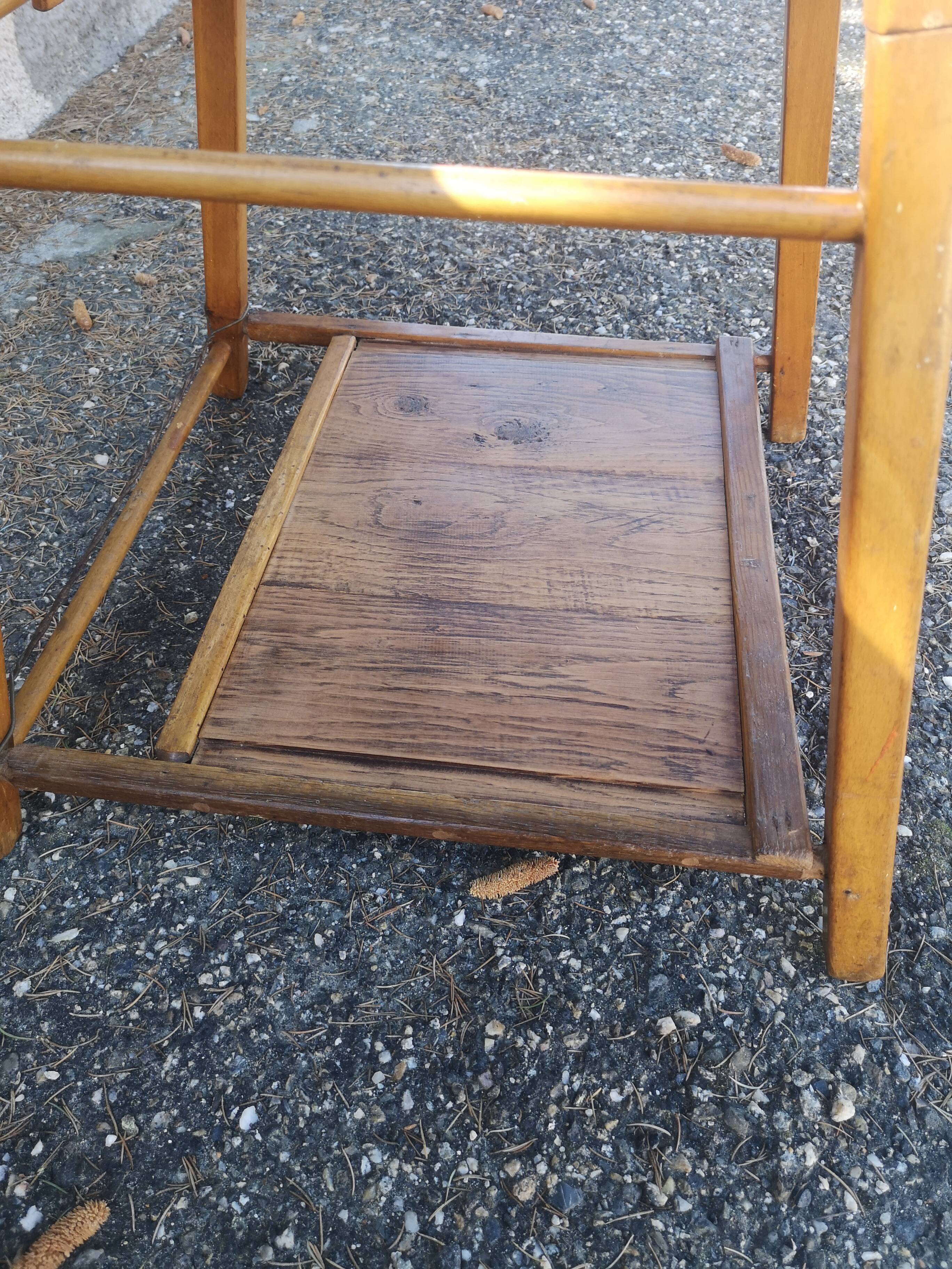 Baumann 1950s children's high chair