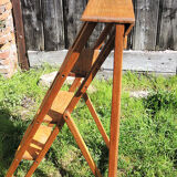 Former wooden painter's stepladder