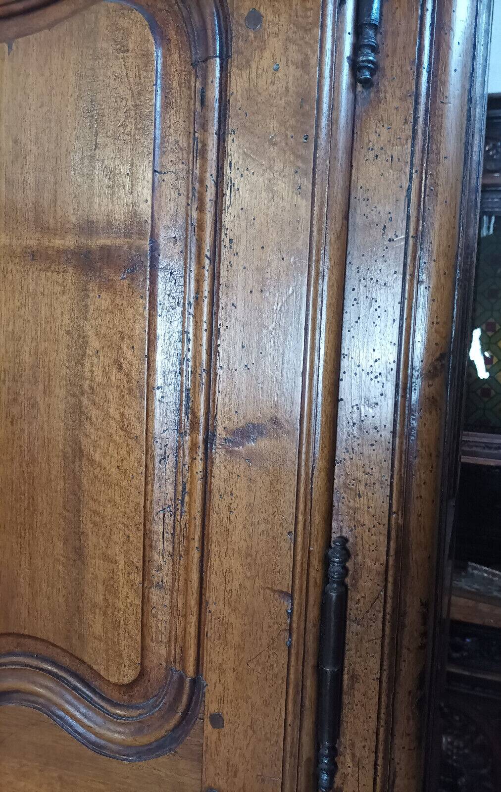 Regency 4-door cabinet sideboard in carved walnut