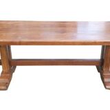 Solid oak farmhouse table