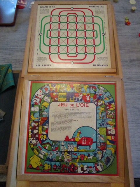 Wooden game box 60