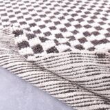 7x10 Checkered Moroccan Rug, 200x298Cm