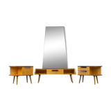Vintage dressing table and 2 bedside tables 1960