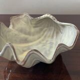 Vintage ceramic shell emptier Italy