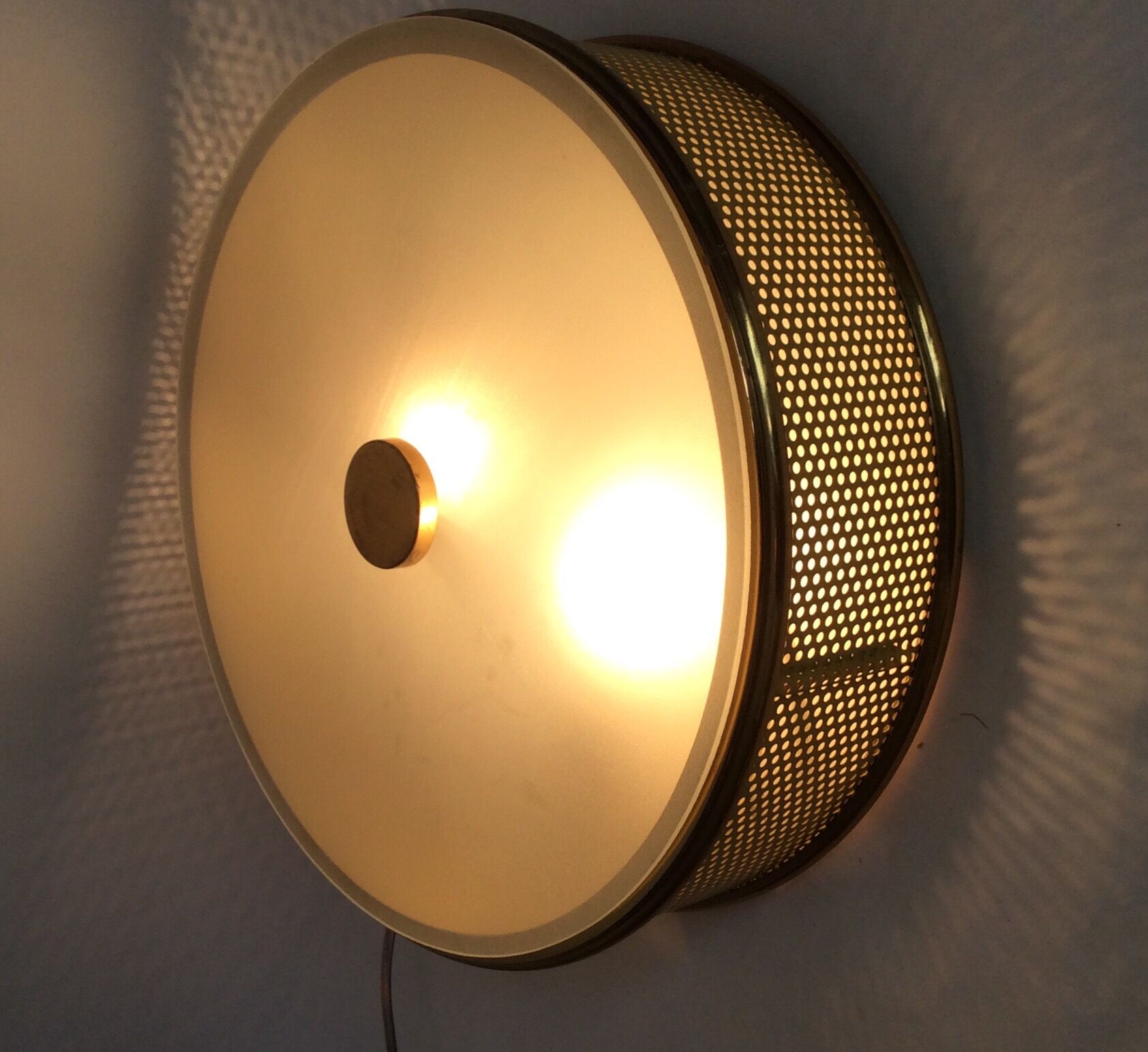 Ceiling light by Arlus, 1950s