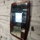 Scandinavian teak mirror