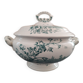 Large tureen Terre de fer Bertin Tissier