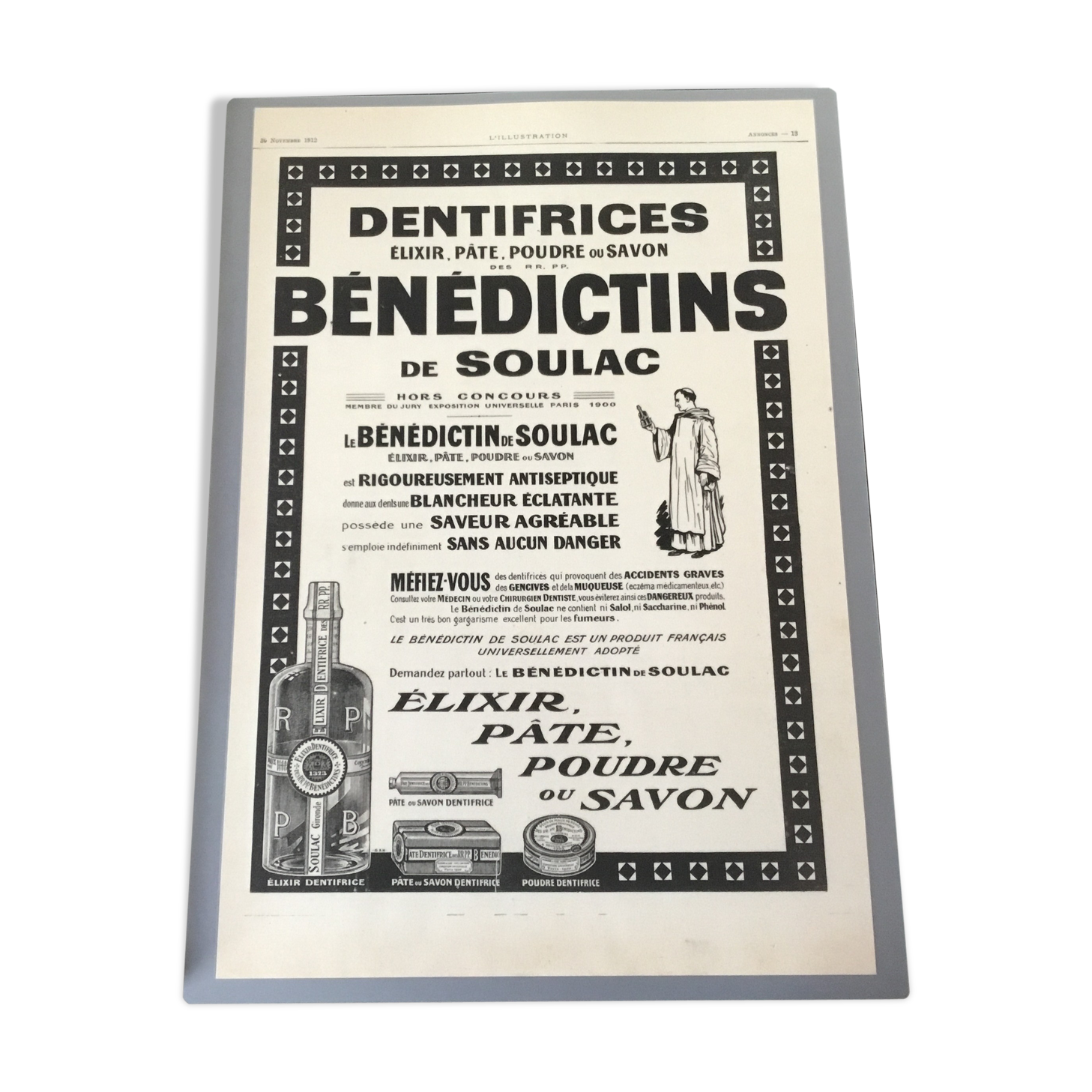 Vintage advertising to be framed