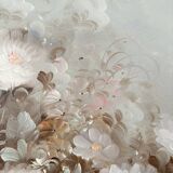 Painting bouquet of flowers signed R.Thomas