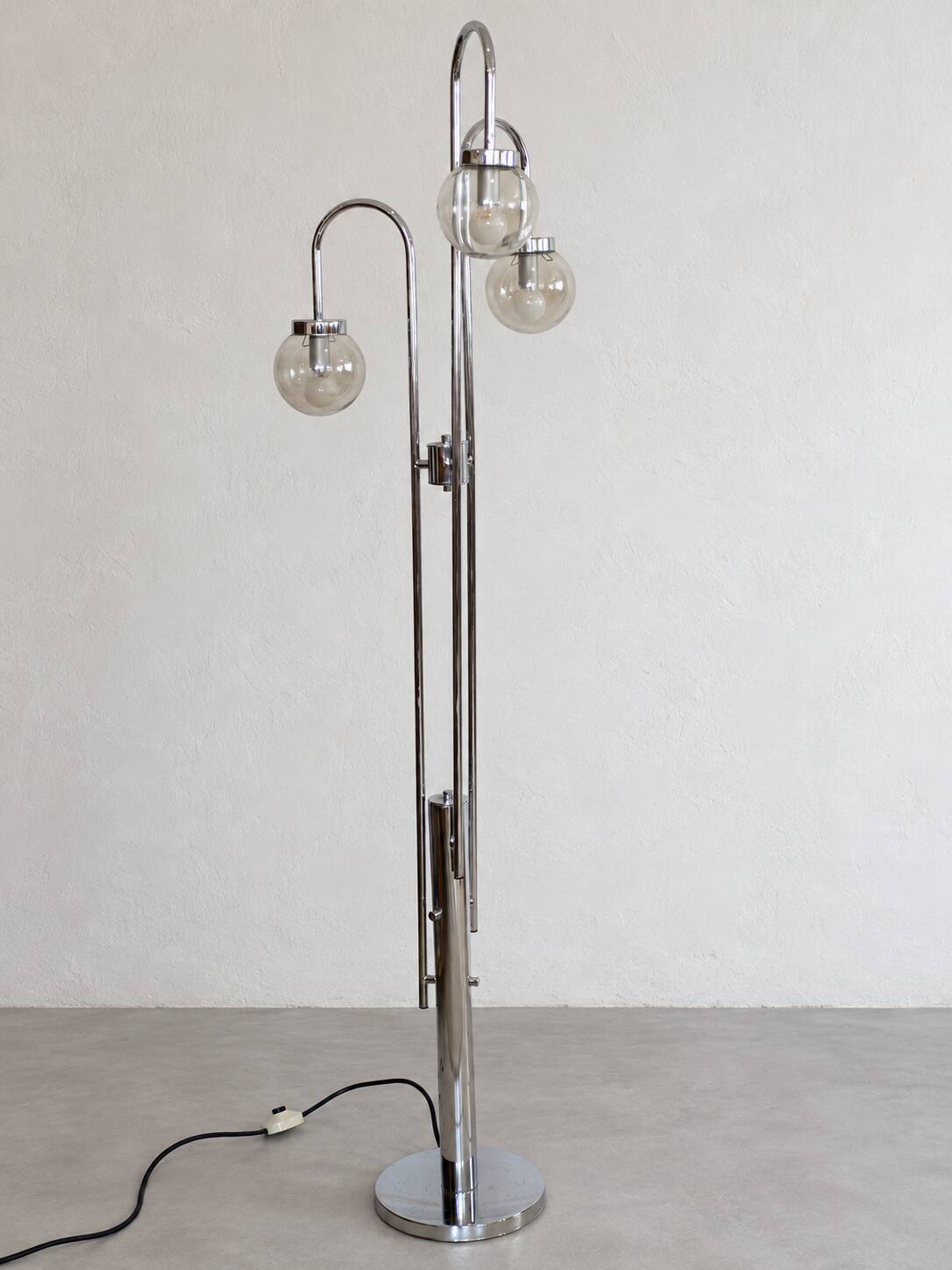 1970s "cascade" floor lamp
