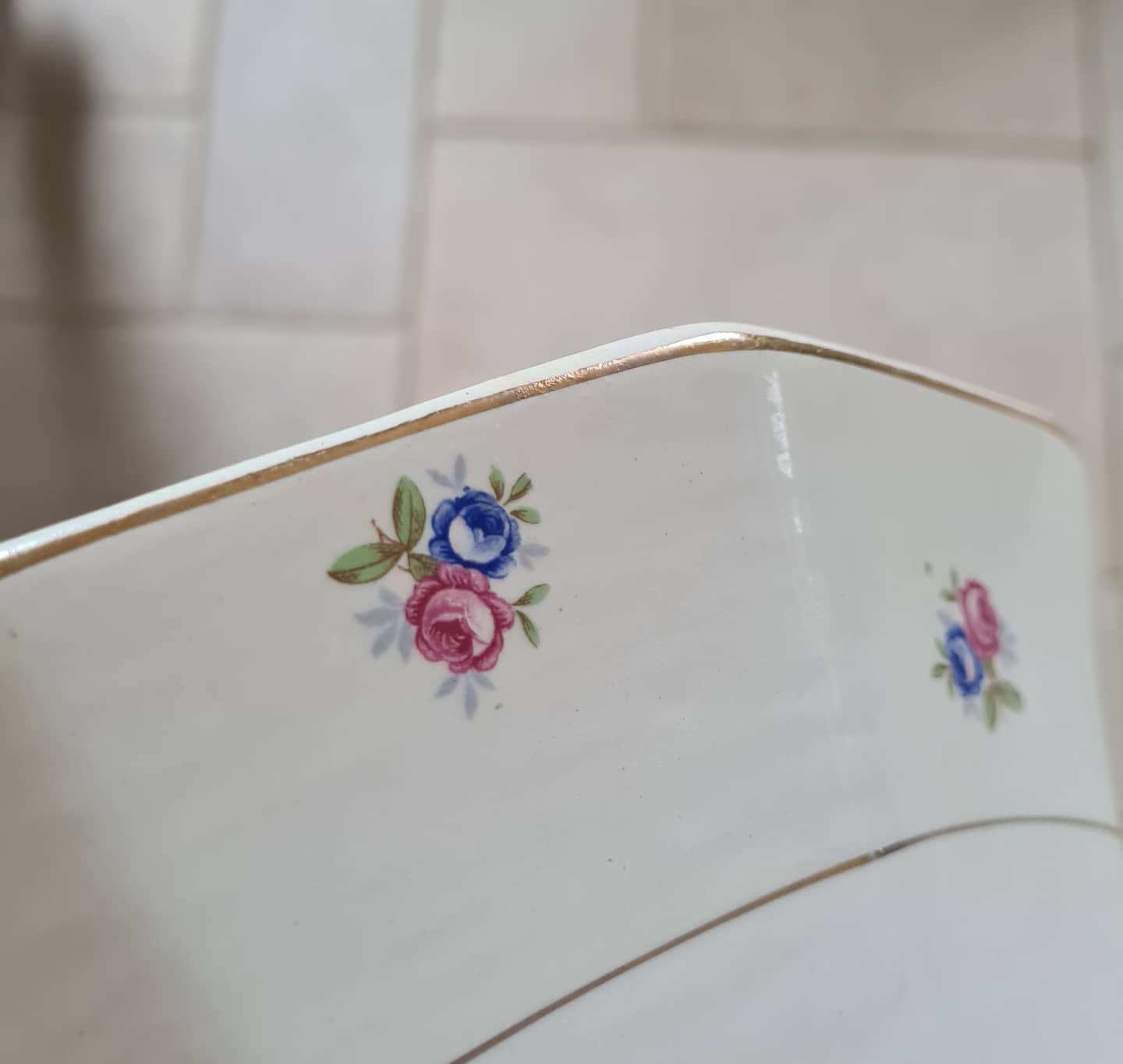 Saladier vintage Digoin & Sarreguemines