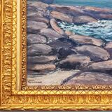 Oil painting - seascape Brittany