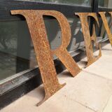 Dream in metallic letters