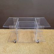 Hi-fi furniture in altuglass by David Lange