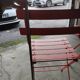 Folding steel chairs, set 2
