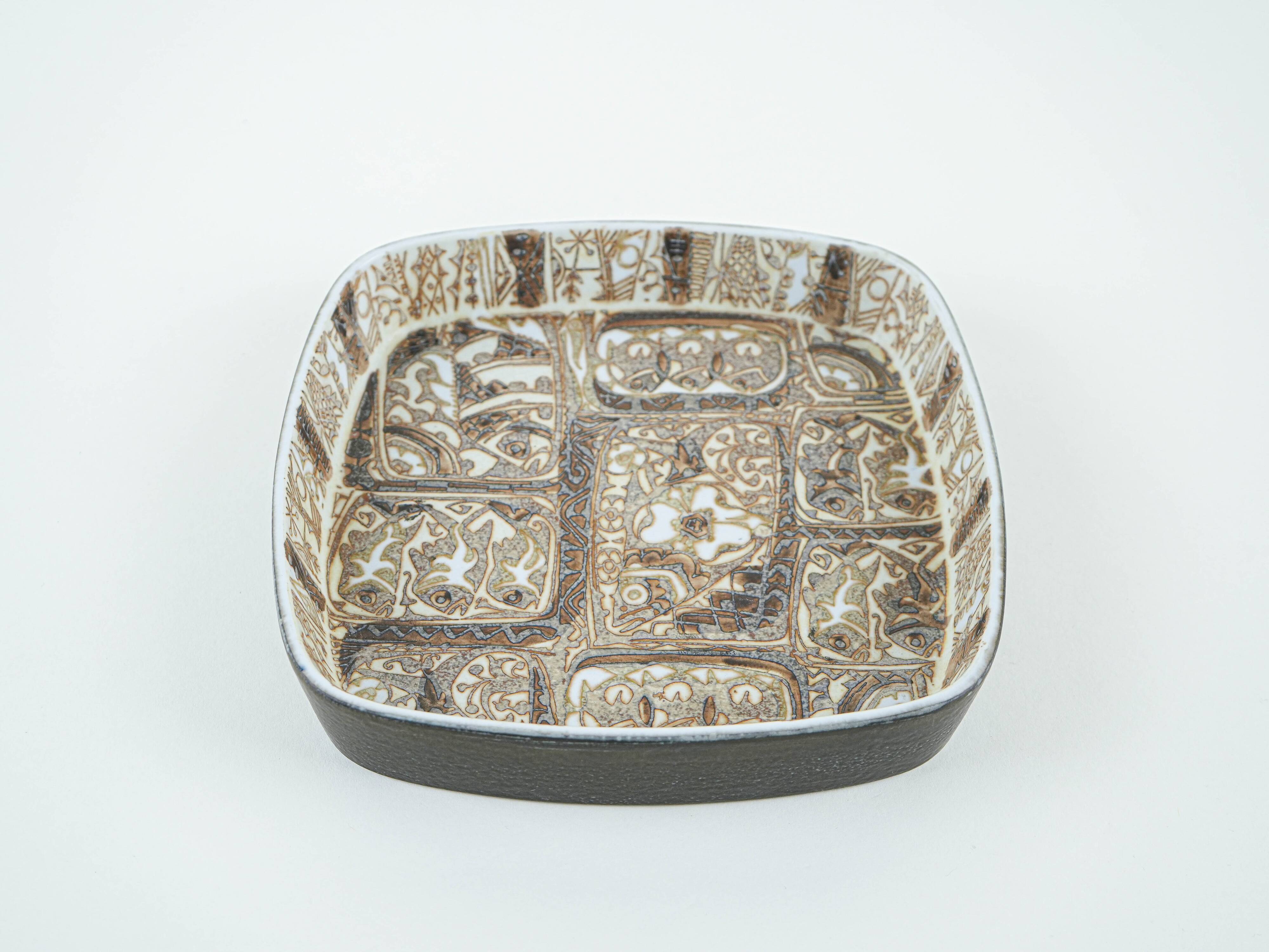 Ceramic bowl, Danish design, 1960s, manufacturer: Royal Copenhagen