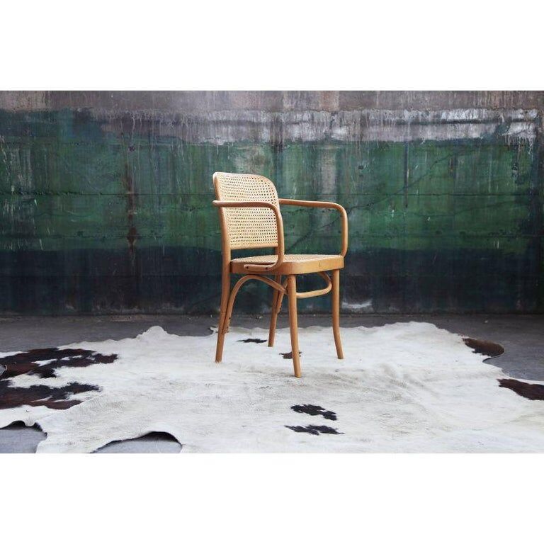 Fauteuil de Prague en bois de hêtre courbé Josef Frank Josef Hoffmann