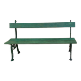 Outdoor garden bench 1900s