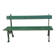 Banc extérieur jardin années 1900