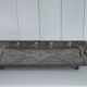 Silver metal tray