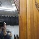 Art Deco oak sculpted wardrobe - Flemish workshop circa 1930
