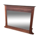 Miroir biseauté en bois 99x83cm