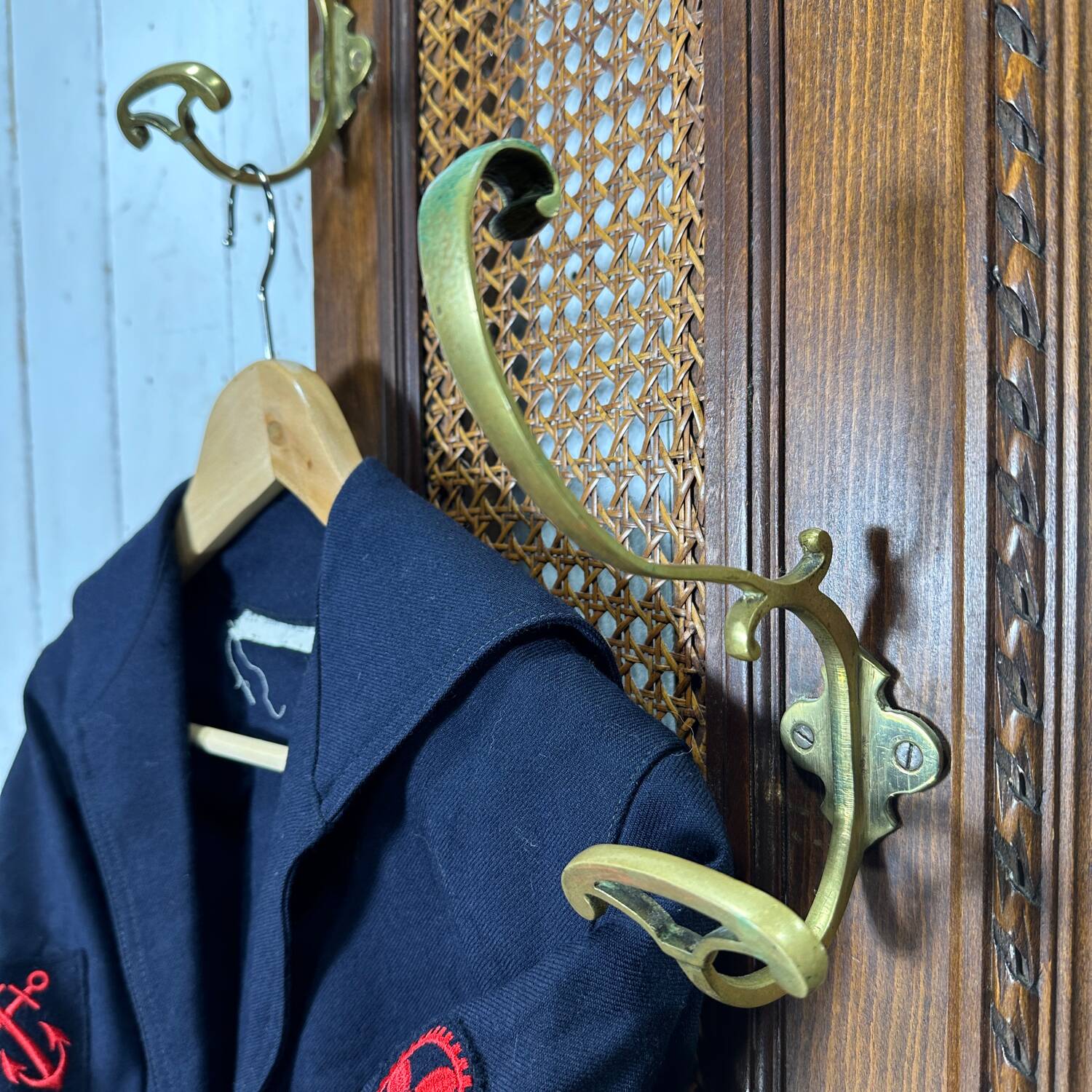 Antique Louis XVI style coat rack