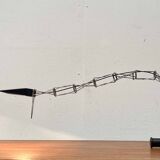 Postmodern Italian Multi X table lamp by Yaacov Kaufmann for Lumina, 1980s.