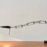 Postmodern Italian Multi X table lamp by Yaacov Kaufmann for Lumina, 1980s.