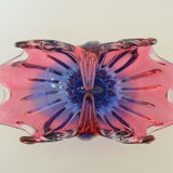Art  Glass Bowl Designed by  Josef Hospodka for Chribska,1960's.