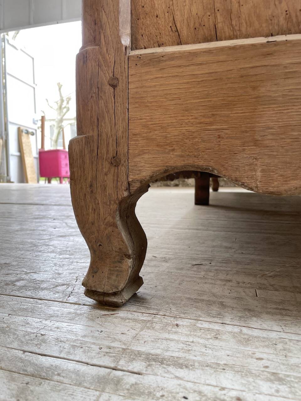 Comptoir en chêne XXL 260 cm