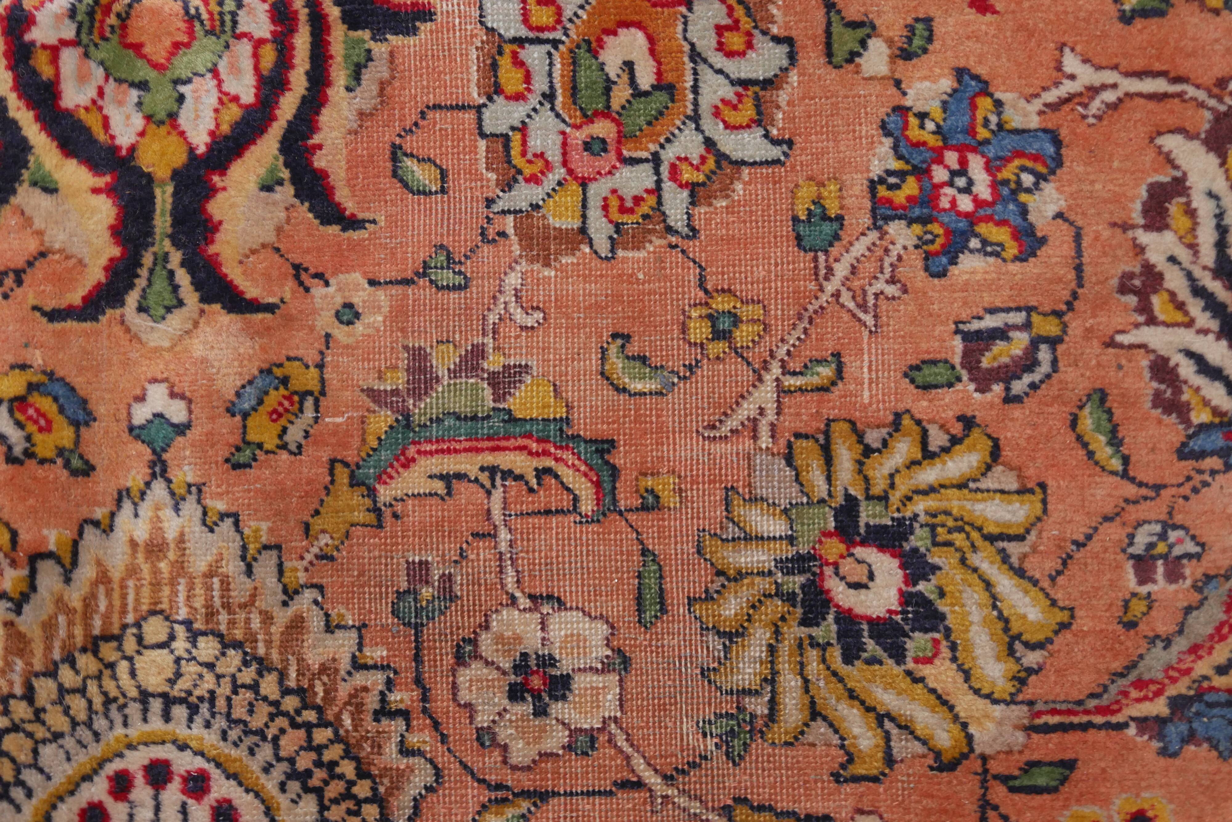 Oriental Persian carpet Tabriz vintage 320 x 240 cm