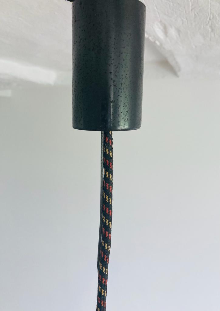 Murano Orange Pendant Light by Alessandro Pianon for Vistosi, Italy 1960s