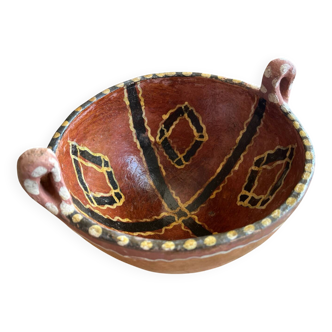 Antique Kabyle, Berber two-handled pot. North Africa, first half of the 20th century.