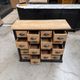 Workshop furniture with 20 drawers