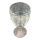Verres à pied en cristal taillé