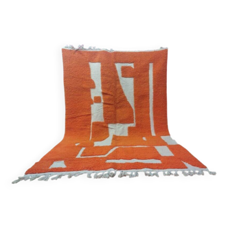 Traditional handmade pure wool rug, size 150 x 250 cm