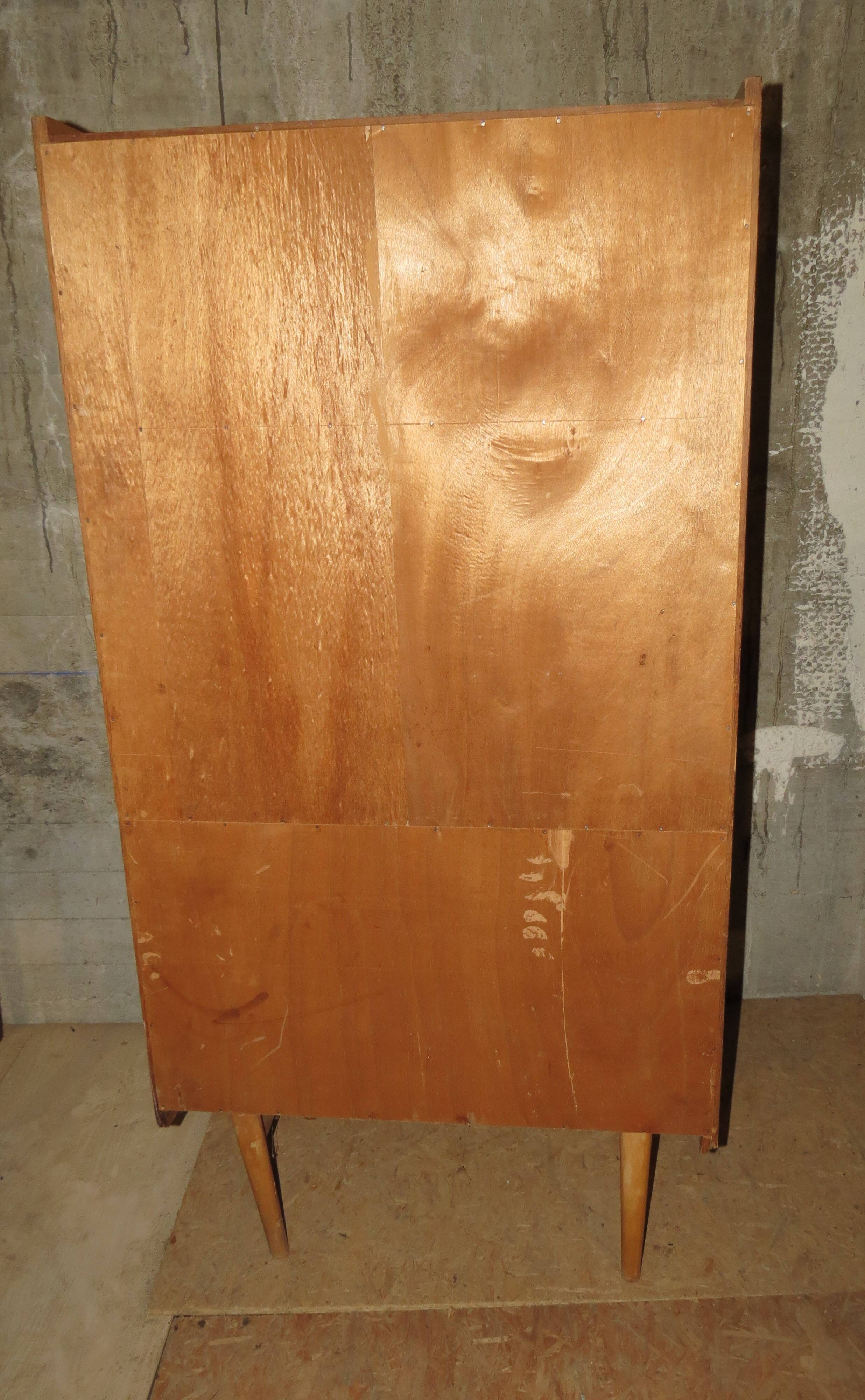 60's secretary with 3 drawers