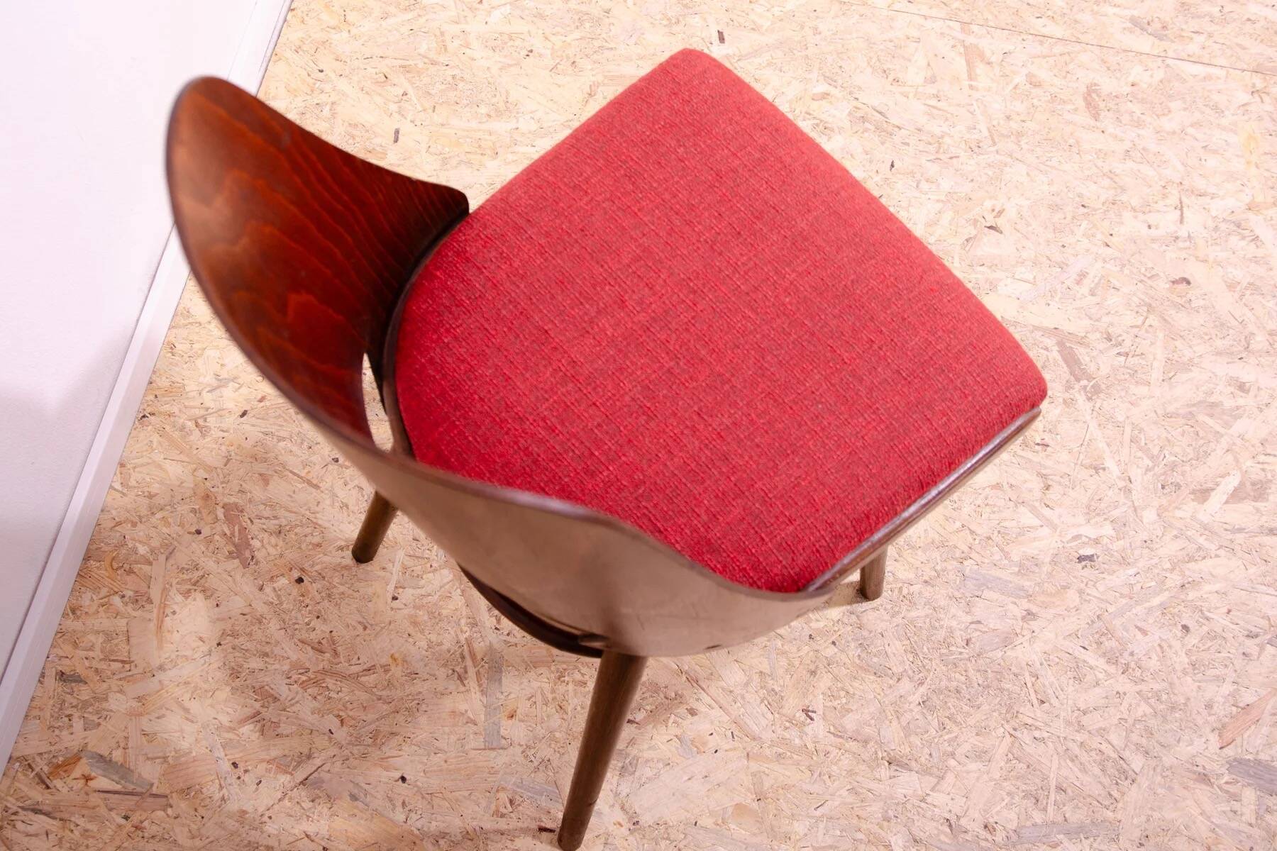 Chaises de salle à manger vintage par Radomír Hofman, années 1960, ensemble de 4