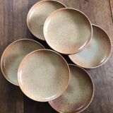 Rigny stoneware dessert or appetizer plates