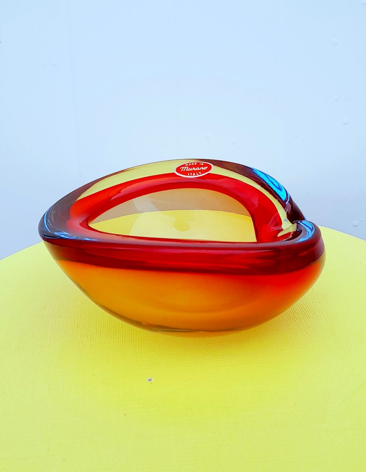 Flavio Poli ashtray for Seguso 60s