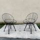 Paire de fauteuils Cees Braakman Combex Wire Pastoe
