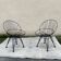 Pair of Cees Braakman Combex Wire Pastoe armchairs