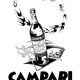 Vintage poster 30s Campari