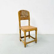 Chaise ancienne suédoise de style gustavien en pin du XVIIIe siècle