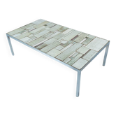 Mid-Century Mosaic Coffee Table attributed to Pia Manu, 1970s