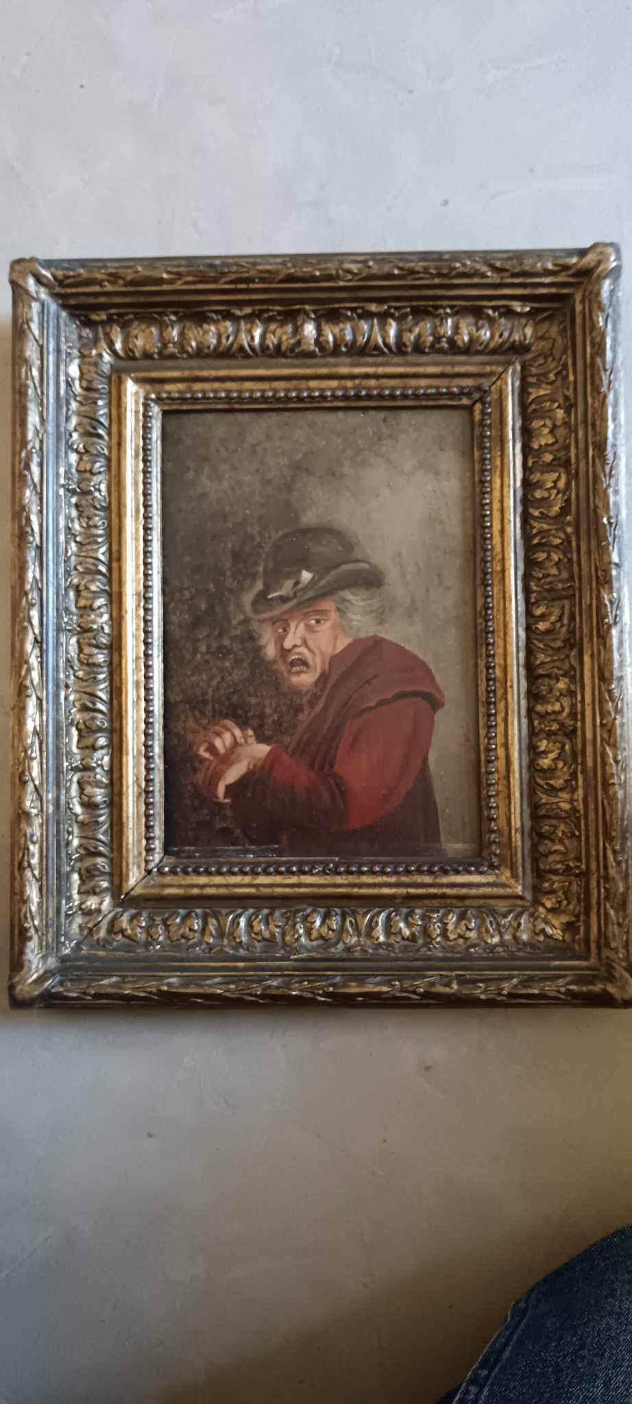 Allegorical painting from the late 19th century - Avarice