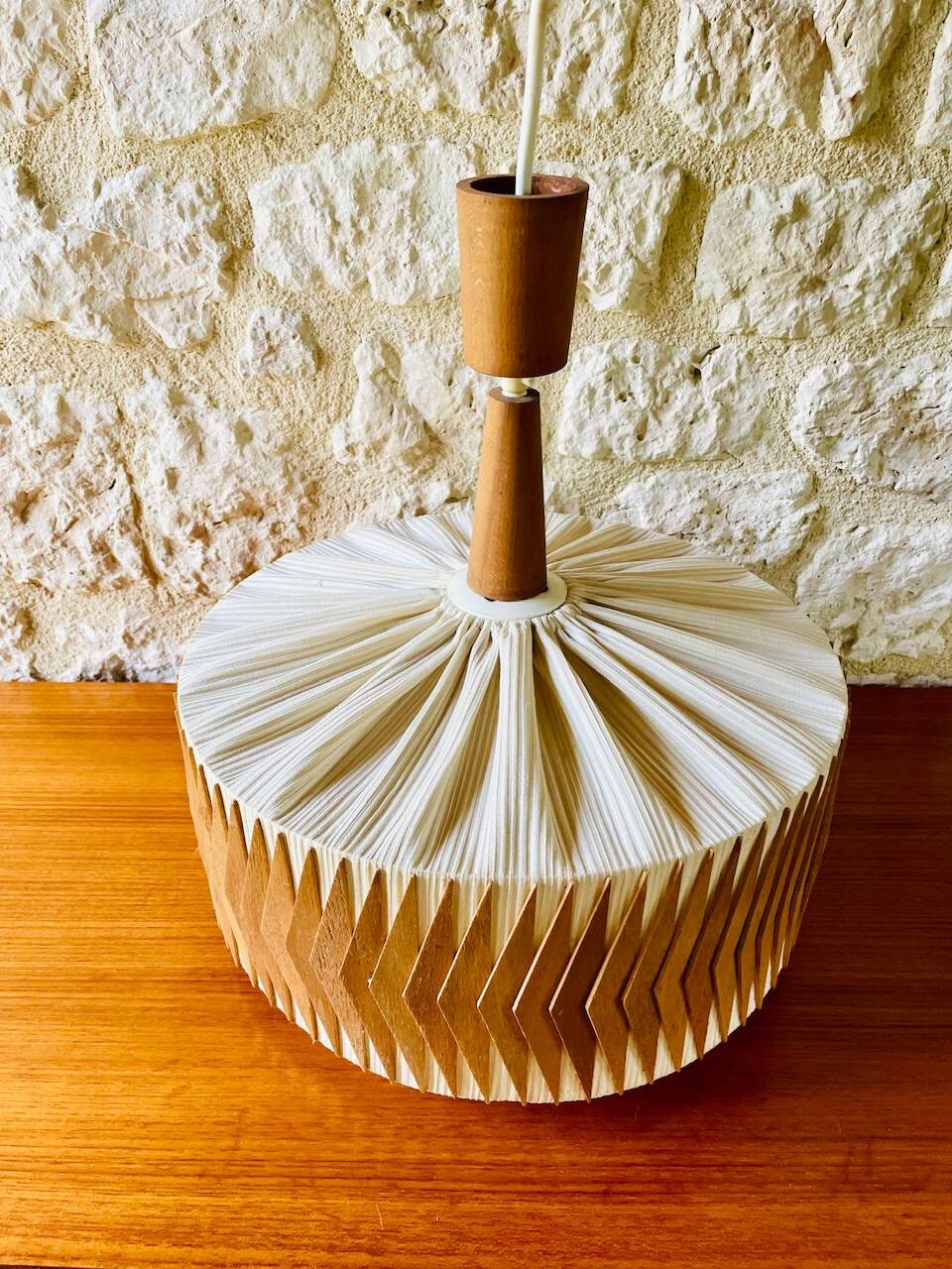 Vintage Pendant Lamp, Scandinavian Style, Circa 70's/80's